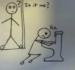 The bathroom is a ROOM OF PRIVACY