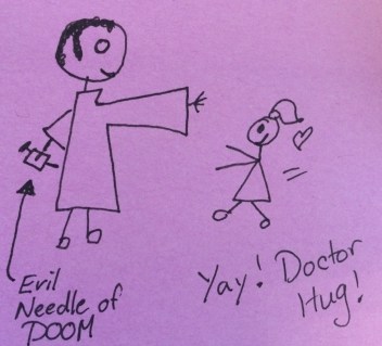 On the other hand, I didn't get the measles.