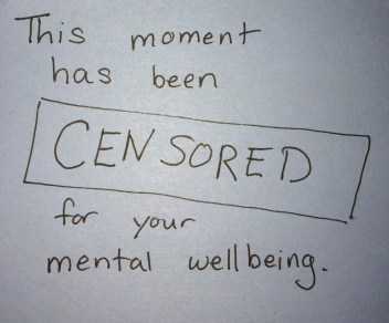 I'm serious. I may never recover