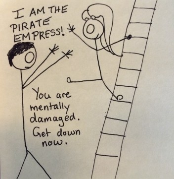 I totally am the Pirate Empress, though