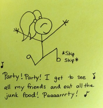 To the tune of "Na na na na naaaa na"