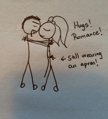 Real women cook in aprons