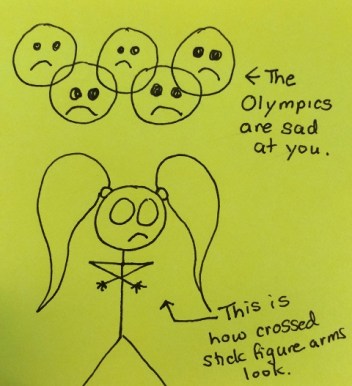 You made ALL OF THE OLYMPICS sad