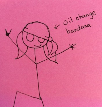 What, do you not have a special head accessory for car care?  You are so weird.