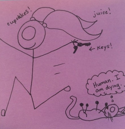 Look! I can find my keys! LIFE SKILLS!