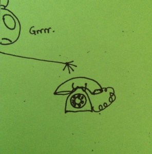 Slightly mad at Phone